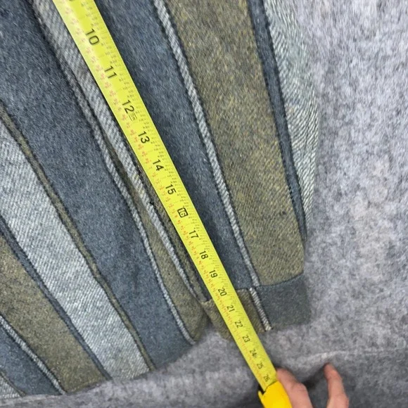 Fox Knapp CPO Shirt Wool Shirt Jacket Men's Small Wool USA Military Navy Green - Picture 15 of 16